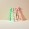 Green and pink dual-color LED string decorative lights, festival atmosphere lights, suitable for both outdoor and indoor use Application Scenario